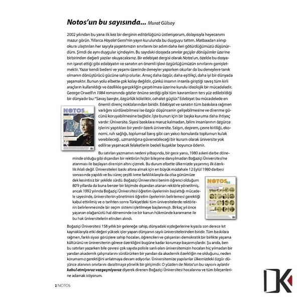 Notos 87.Sayı Temmuz-Ağustos 2021 - Resim 3