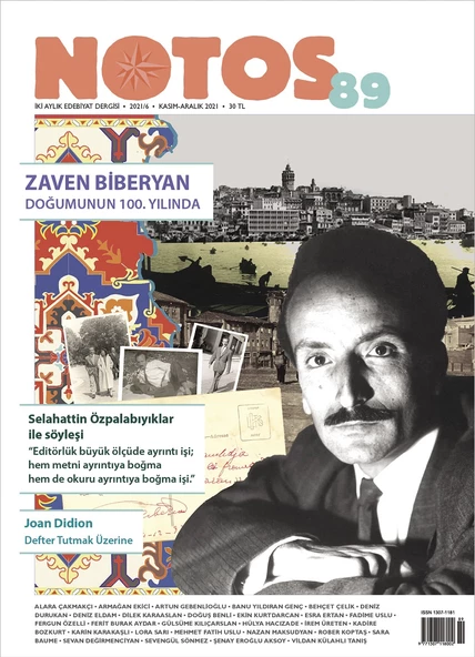 Notos 89.Sayı Kasım-Aralık 2021