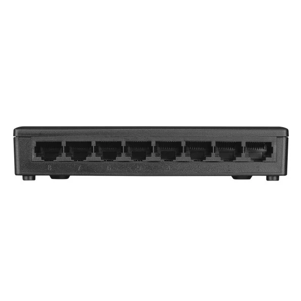 Everest 8 Port 10-100-1000 Mbps Gigabit Ethernet Masaüstü Ethernet Switch Hub - 3