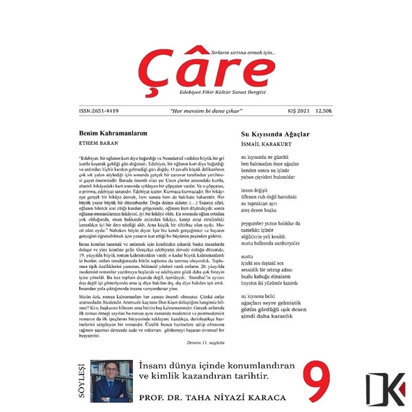 Çâre 9.Sayı Kış 2021 - 1