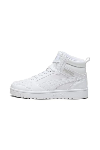 Puma Rebound V6 Mid Jr 393831 05 Unisex Sneaker Ayakkabı Beyaz 35,5-40 - 2