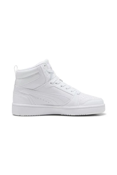 Puma Rebound V6 Mid Jr 393831 05 Unisex Sneaker Ayakkabı Beyaz 35,5-40 - 3