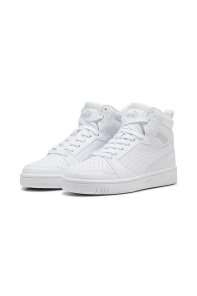 Puma Rebound V6 Mid Jr 393831 05 Unisex Sneaker Ayakkabı Beyaz 35,5-40 - 4