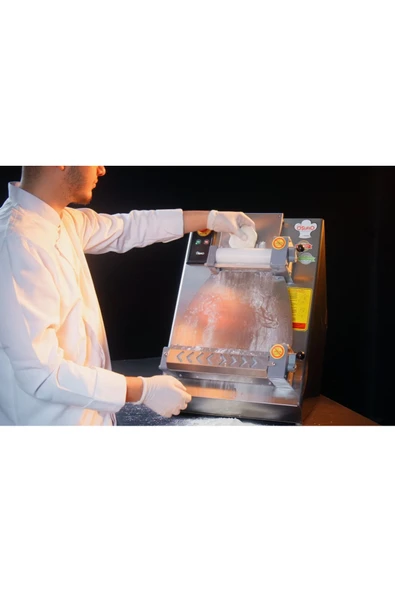 OSİMO Hamur Açma Lahmacun Pide Lavaş Açma Tap Makinesi 30 cm - 7