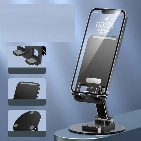 Katlanabilir Telefon Tutucu Stand Yuvarlak Tabanlı MC-460 - 5