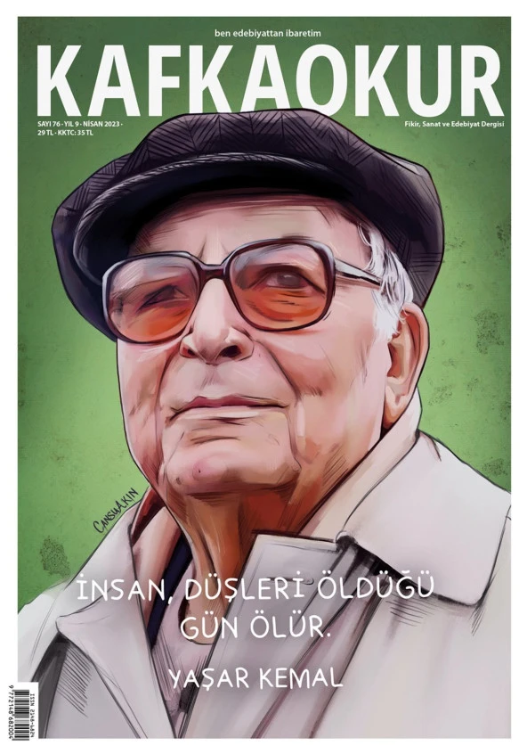 Kafkaokur 76.Sayı Nisan 2023 ürün görseli 1