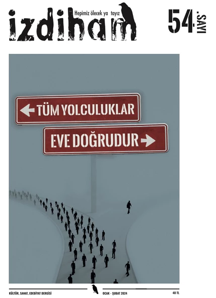 İzdiham 54.Sayı Ocak-Şubat 2024 ürün görseli