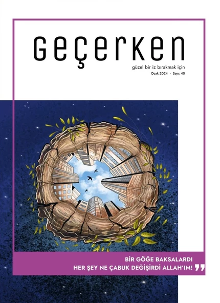 Geçerken 40.Sayı Ocak 2024 ürün görseli