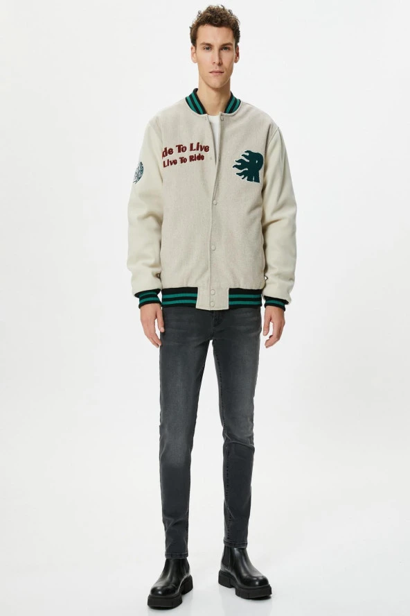 Erkek Siyah Jeans - 2