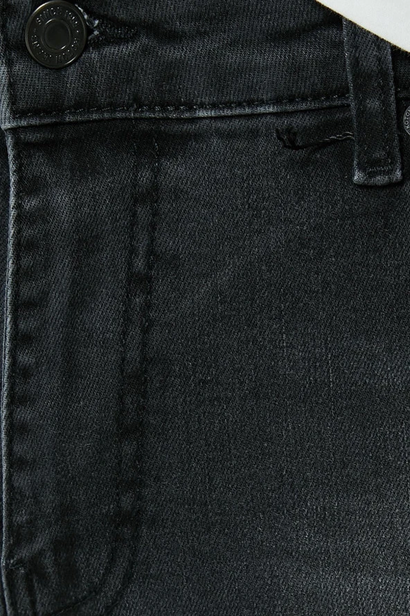 Erkek Siyah Jeans - 6
