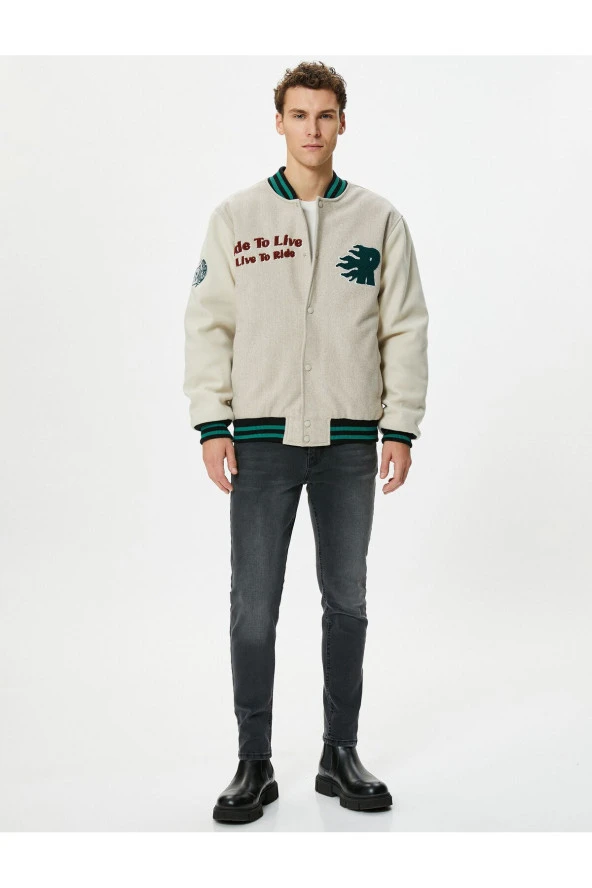 Erkek Siyah Jeans - 8
