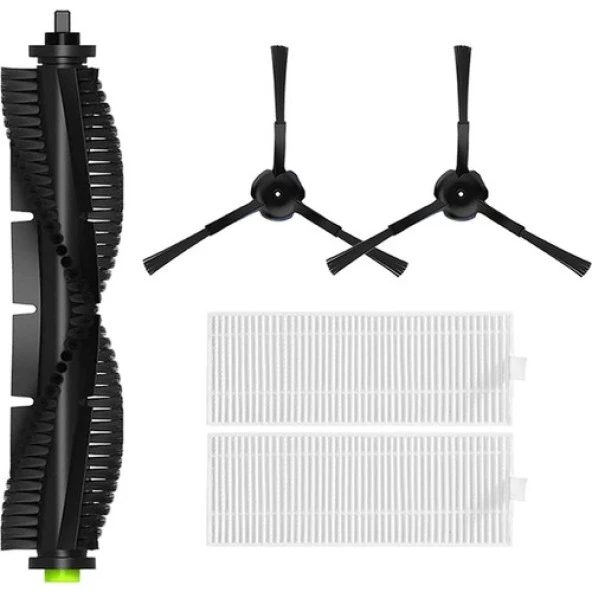 360 Vacuum Mop Cleaner S10 Robot Süpürge 5'li Yedek Parça Seti - Muadil Ürün ürün görseli 1