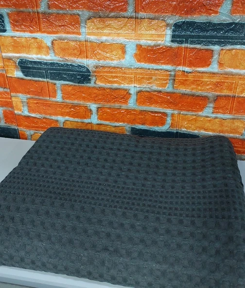 TOPTAN 10 Adet Şaheser %100 Pamuk Çift Kişilik Pike 240x220 (Tek Pike)-Karışık Renkli - 8