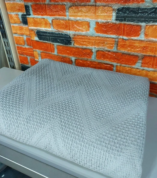 TOPTAN 10 Adet Şaheser %100 Pamuk Çift Kişilik Pike 240x220 (Tek Pike)-Karışık Renkli - 6