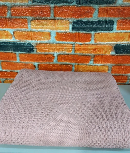 TOPTAN 10 Adet Şaheser %100 Pamuk Çift Kişilik Pike 240x220 (Tek Pike)-Karışık Renkli - 12