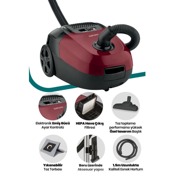 Goldmaster Olimpos In-6502 Elektrikli Süpürge - 3