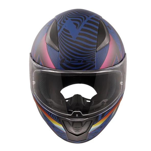 LS2 RAPID 2 OPTIK MAT MAVİ-MOR KASK - 2