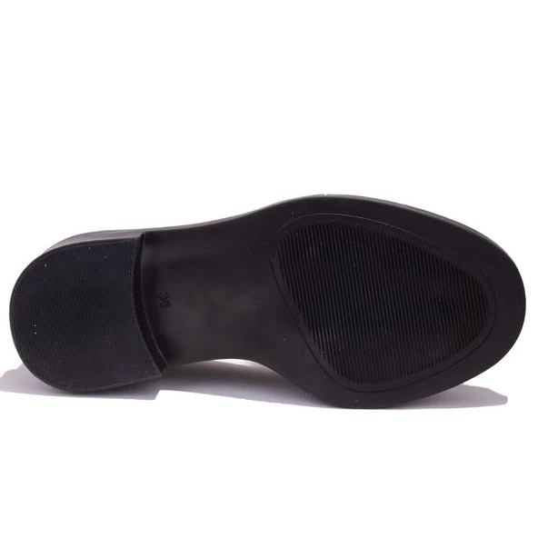 Dagoster DZA07-5572205C Siyah Triko Günlük Kadın Ayakkabı - 4