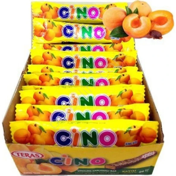 Cino Çikolata Kayısılı Küçük Boy (50 Adet)