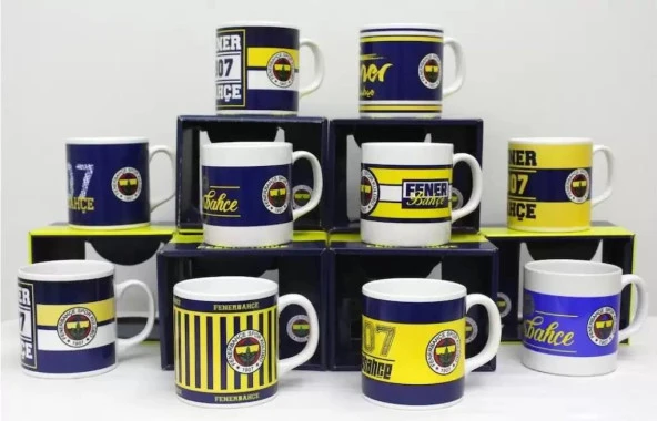 Fenerbahçe Lisanslı Seramik Kupa Bardak