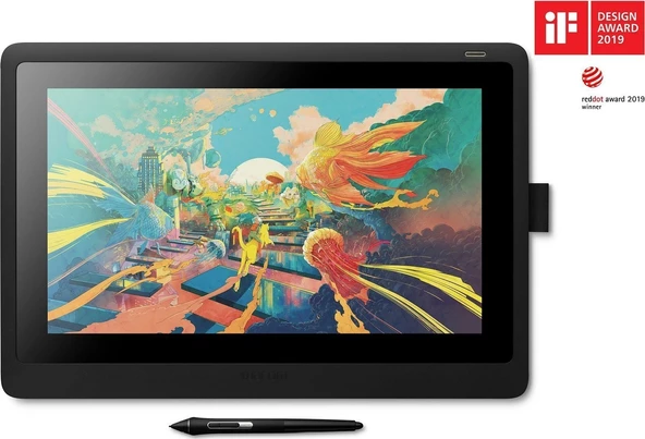 Wacom Cintiq 16 FHD 8192 Seviye 5080 lpi Grafik Tablet (DTK1660)