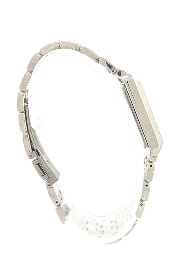 Maria Beyaz Kadran Gümüş Kordon Kadın Kol Saat - 6