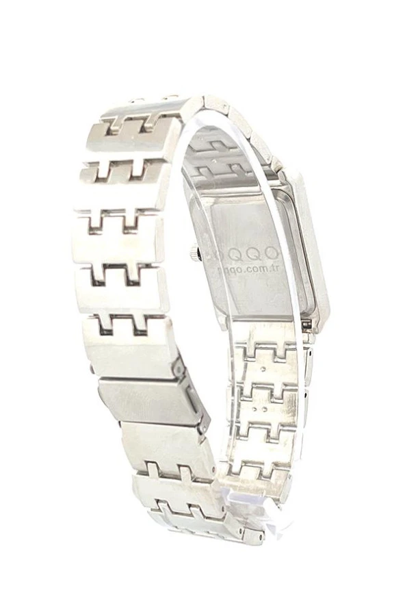 Maria Beyaz Kadran Gümüş Kordon Kadın Kol Saat - 7