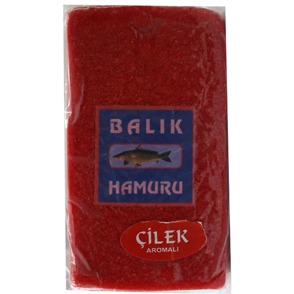Vakumlu Balık Hamuru Kırmızı/Çilek 500 Gr ürün görseli 1