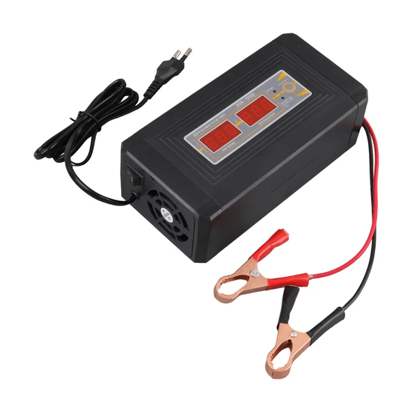 POWERMASTER SON-1210D 12 VOLT/24 VOLT - 10 AMPER DİGİTAL EKRANLI AKILLI KURU - ASİT - JEL AKÜ ŞARJ CİHAZI - 3