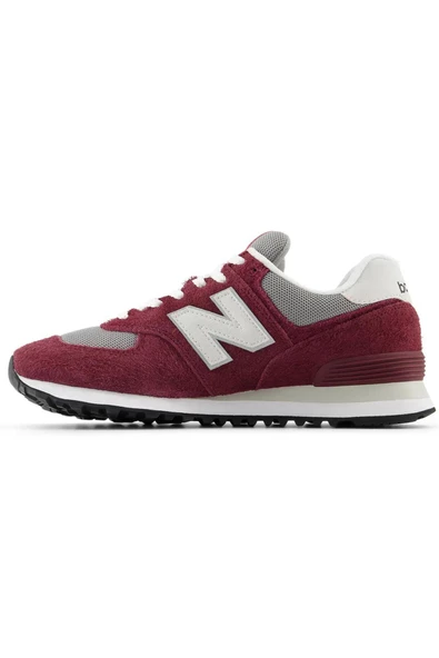 New Balance 574 Lifestyle Unisex Bordo Spor Ayakkabı - 2