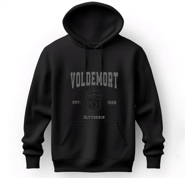 Harry Potter - Karakterleri (Voldemort) Baskılı Sweatshirt