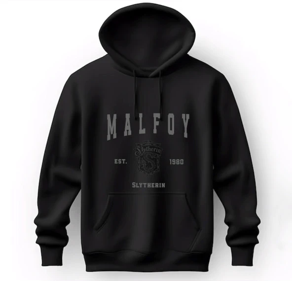 Harry Potter - Karakterleri (Malfoy) Baskılı Sweatshirt