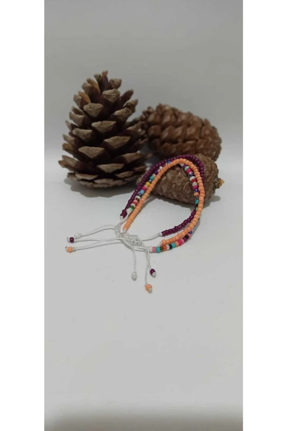 Yeni Trend Her Bileğe Uygun Ayarlanabilir Tasarım 3 Lü Şans Bileklik Seti ürün görseli