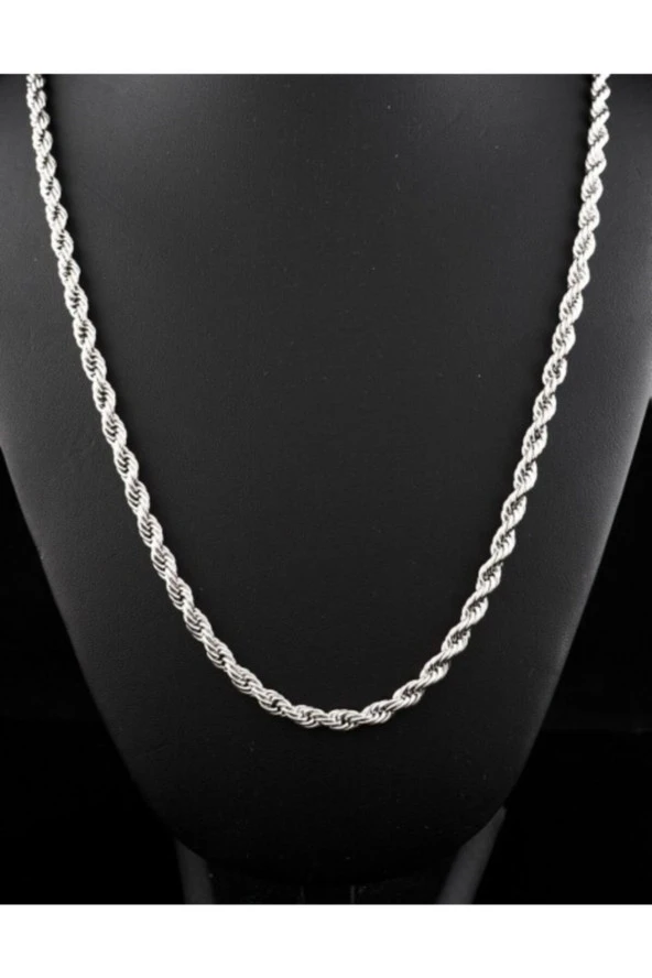 Urban Style Round Zincir Kolye Ft1952gm - Resim 2