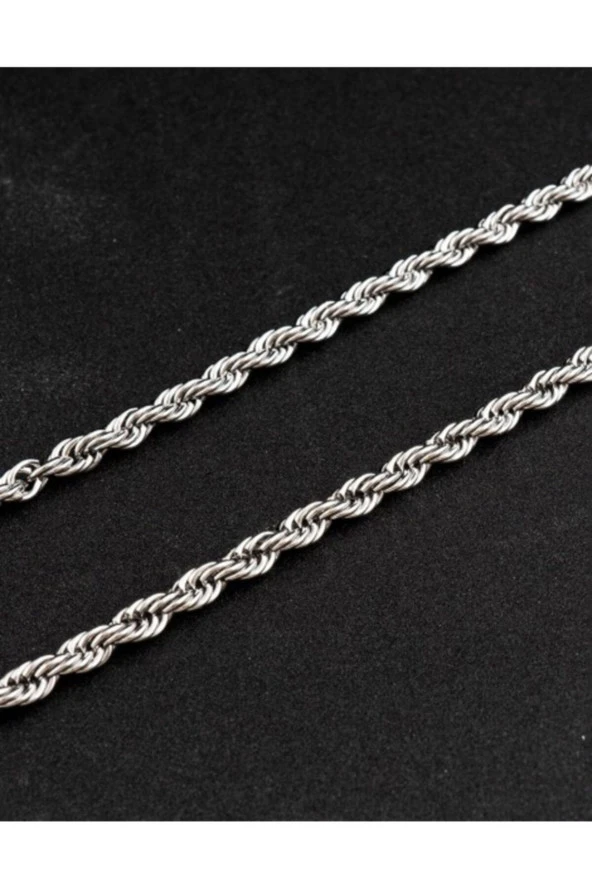 Urban Style Round Zincir Kolye Ft1952gm - Resim 3