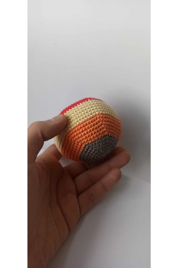 Renkli Tasarım Çıngıraklı Evcil Hayvan Oyuncağı Top