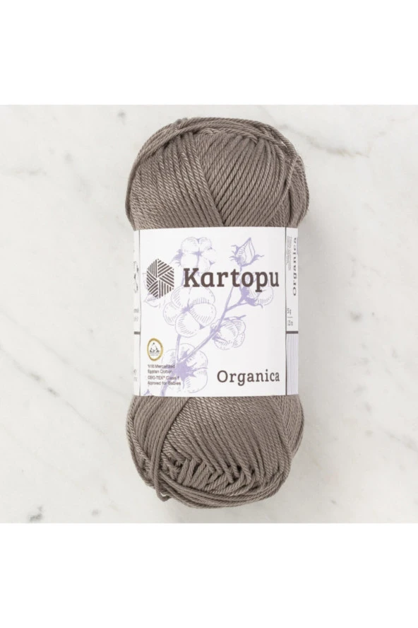 Organica 50gr Gri El Örgü Ipi - K1921