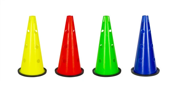 Scucs 1103 Delikli Antrenman Hunisi 40 cm 4lü Kırmızı