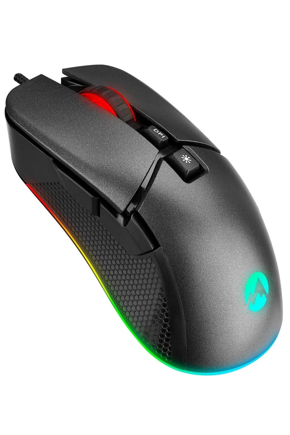 Everest SGM-05 X-Racer 7D Makrolu RGB 6400dpi Optik Gaming Oyuncu Mouse