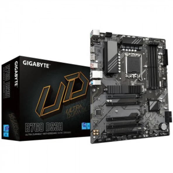 GIGABYTE B760-DS3H-DDR5 7600MHZ HDMI DP 1700P