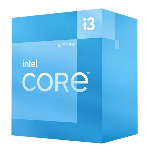 Intel Alder Lake i3 12100 1700Pin Fanlı (Box)