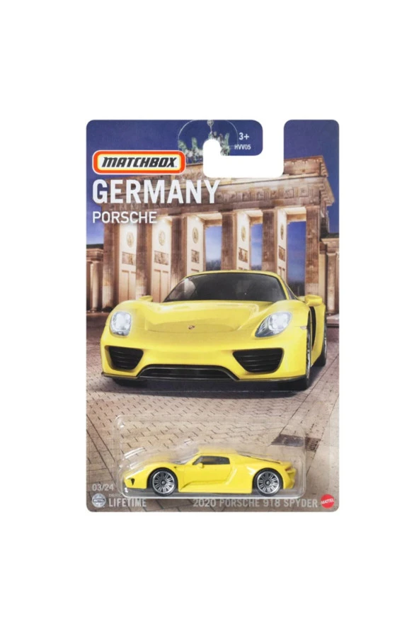 GERMANY - 2020 Porsche 918 Spyder Model Araba