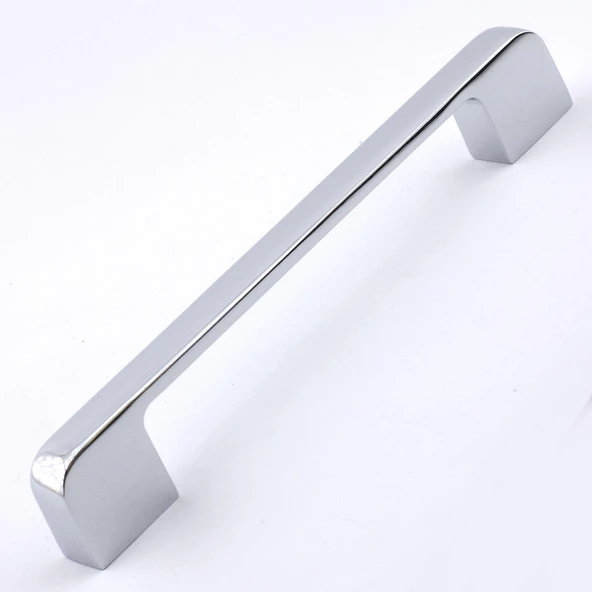 Arel Kulp Mobilya Mutfak Dolabı Çekmece Dolap Kulpları Kapak Kulpu Kulbu Krom Renk 128 mm Metal - 2