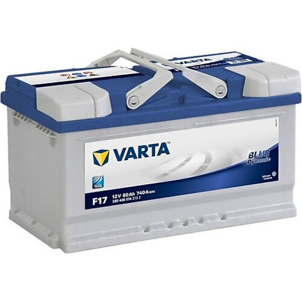 Varta Blue Dynamic F17 12V 80Ah 740 CCA Akü  Ü.T EYLÜL  2025