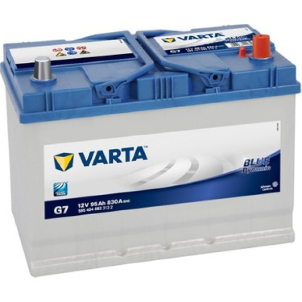 Varta Blue Dynamic G7 12V 95Ah 830 CCA Akü Ü.T EYLÜL  2025