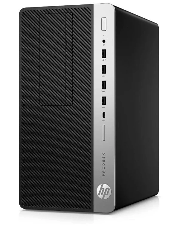 TEST 2.EL PC HP PRODESK 400 G5 TWR (DİKEY) İ3 8.NESİL 8GB DDR4 512GB M2 SSD O/B VGA