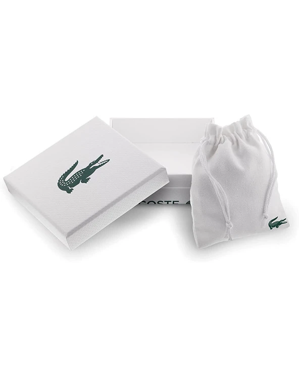 Lacoste Erkek Metalik Gri Çelik Bileklik - LACJ2040103