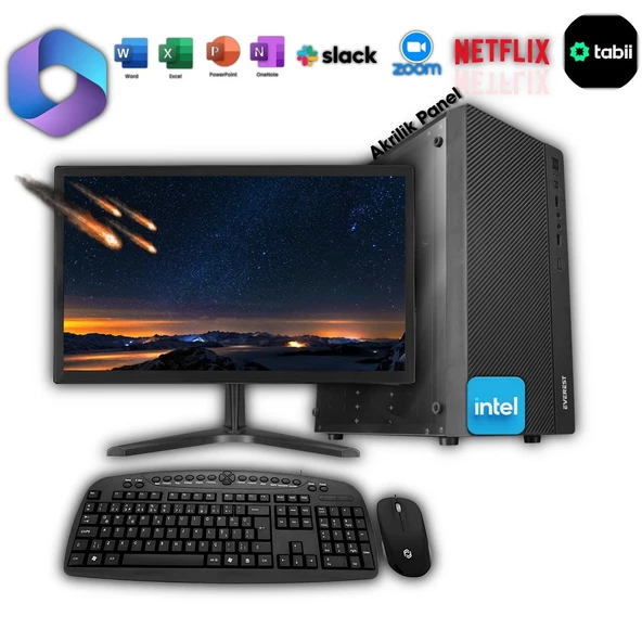 Avantron Evo0860 İ5 3.Nesil 8Gb Ram 128Gb Ssd "18.5 Masaüstü Bilgisayar