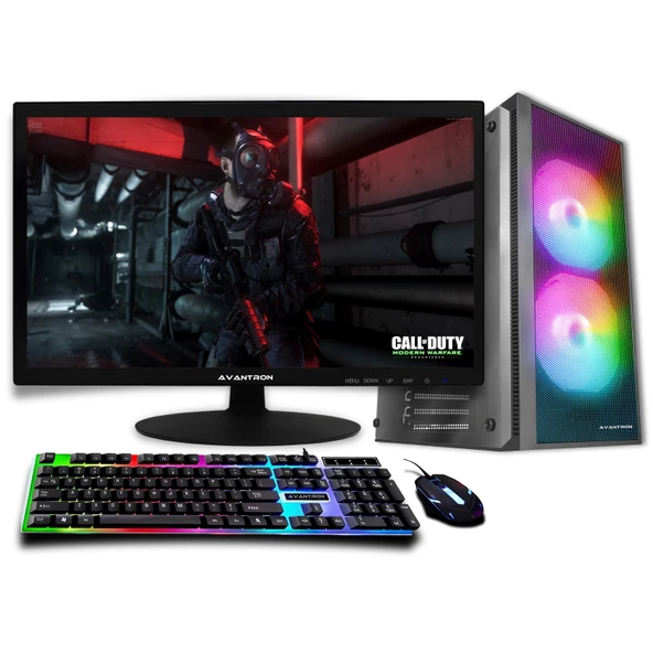 Avantron Gmx1065 İ7 4.Nesil 8Gb Ram 256Gb M2 Nvme 4Gb Gt740 "21.5 Oyun Bilgisayarı