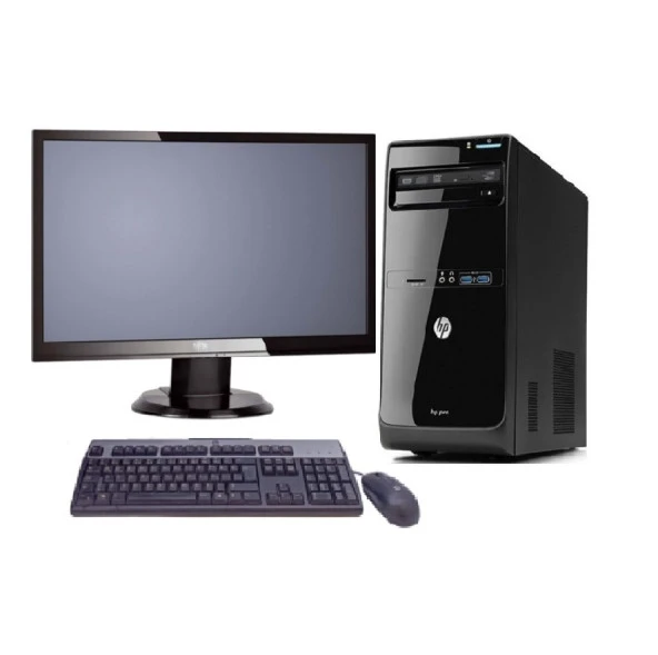 Hp 2.El Pc Pro 3500 (Dikey) İ5 3.Nesil 16Gb Ddr3 (Sıfır 512Gb Ssd) O/B Vga 20" Lcd Monitör